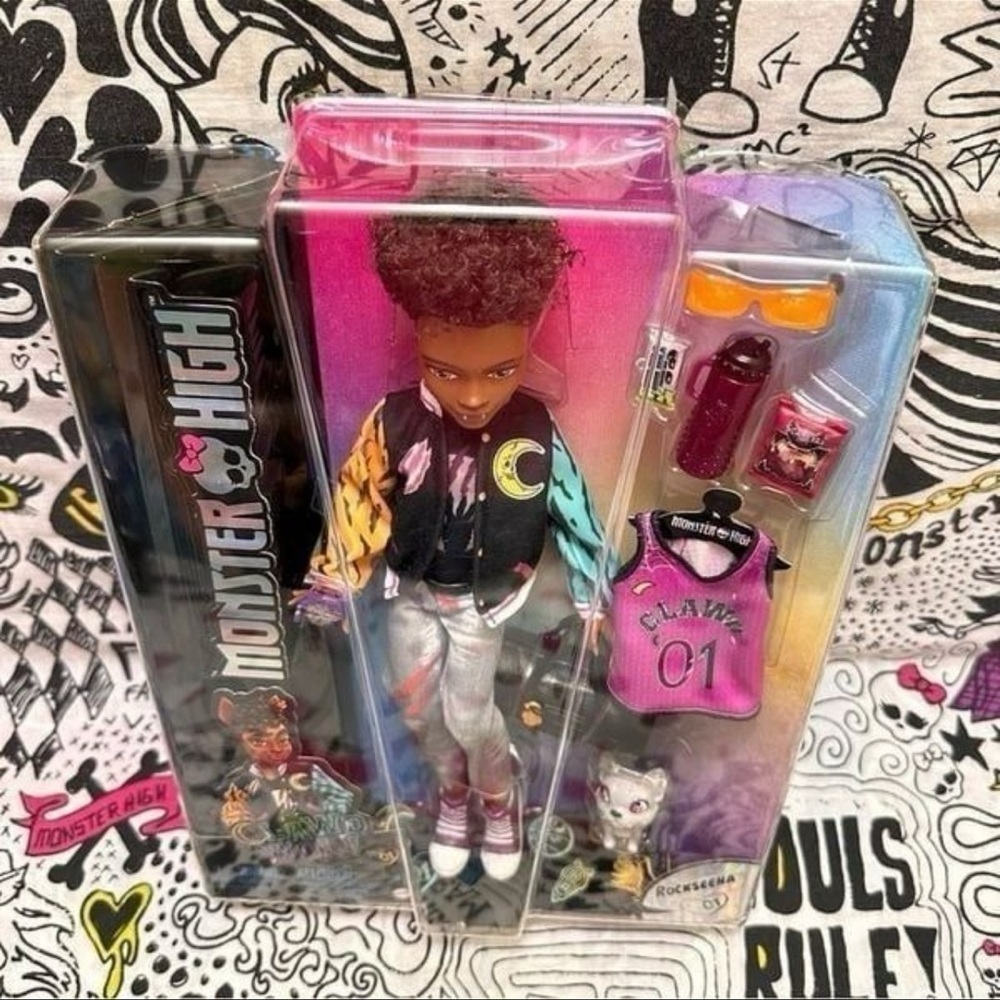 Monster High CLAW WOLF Doll Boy - Picture 7 of 7